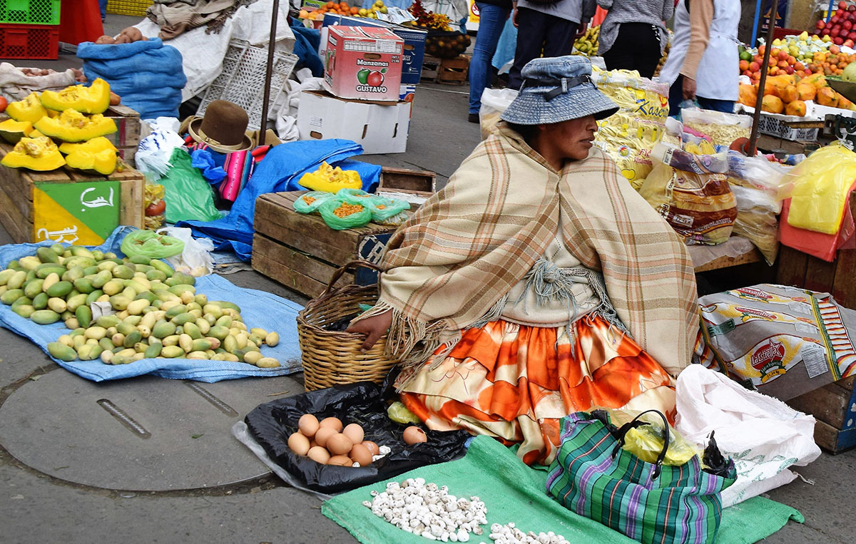 Markt in La Paz