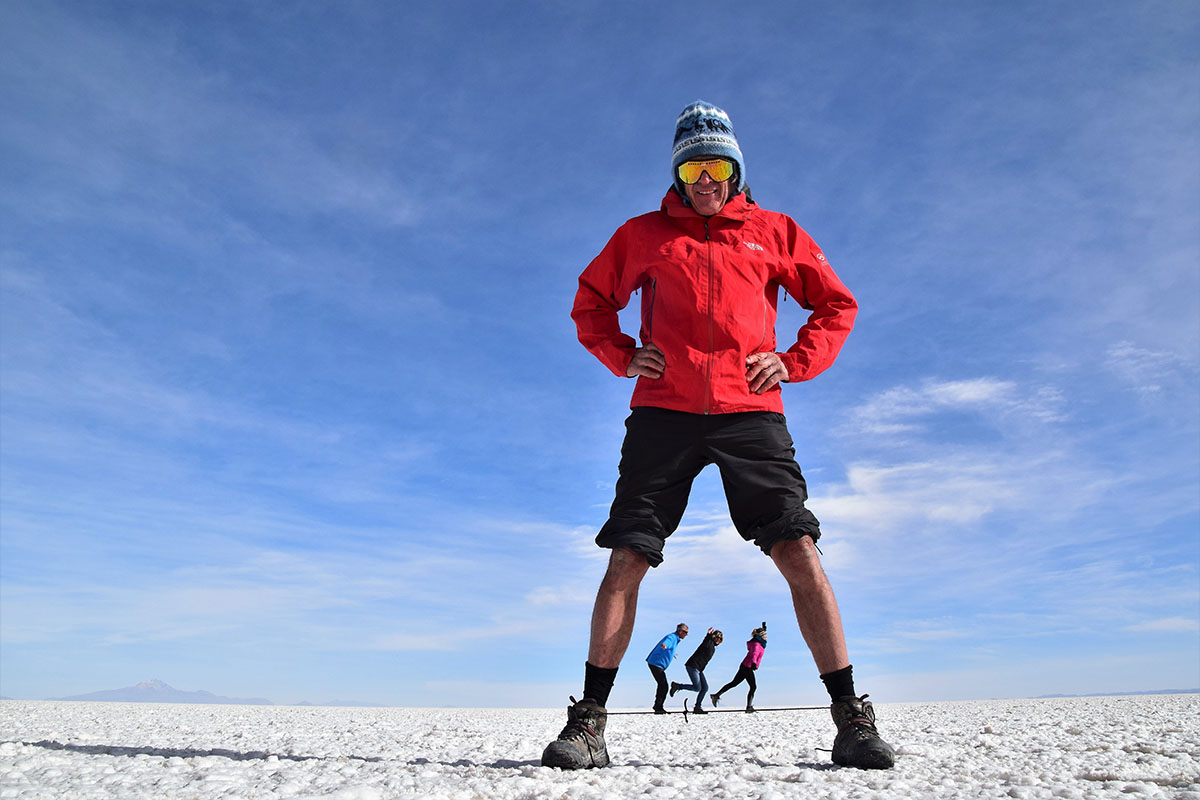 Bij Salar de Uyuni is het mogelijk bijzonder grappige foto's te maken