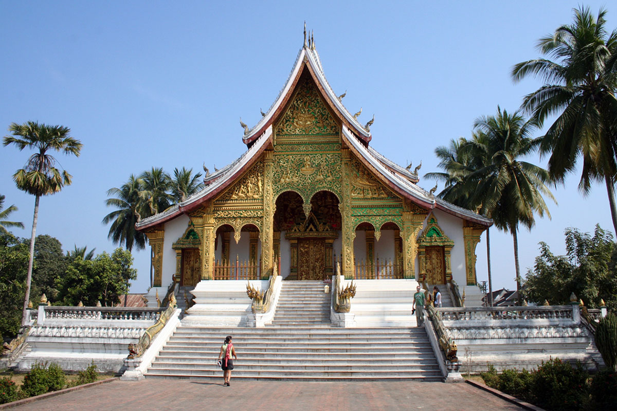 Tempel in Luang Prabang.