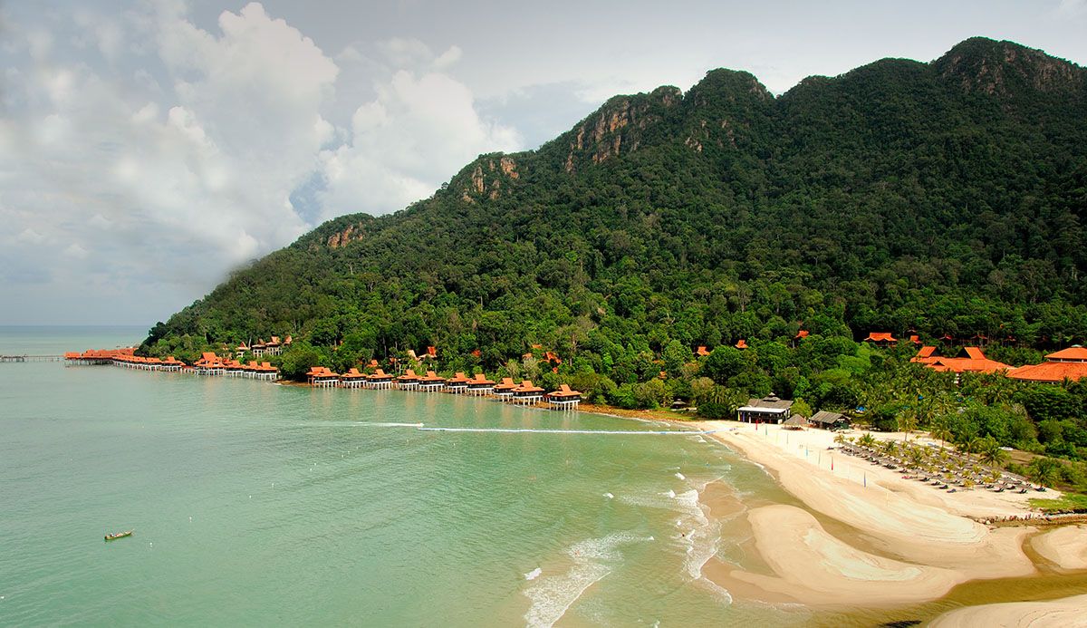 Berjaya Beach in Langkawi.