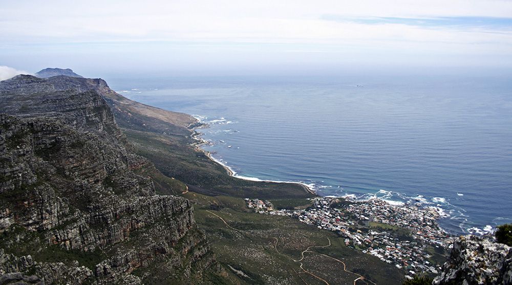 tafelberg in Kaapstad, Zuid-Afrika