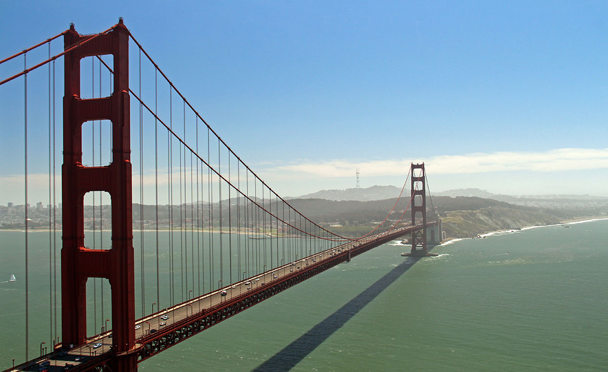 Golden Gate Bridge in San Francisco