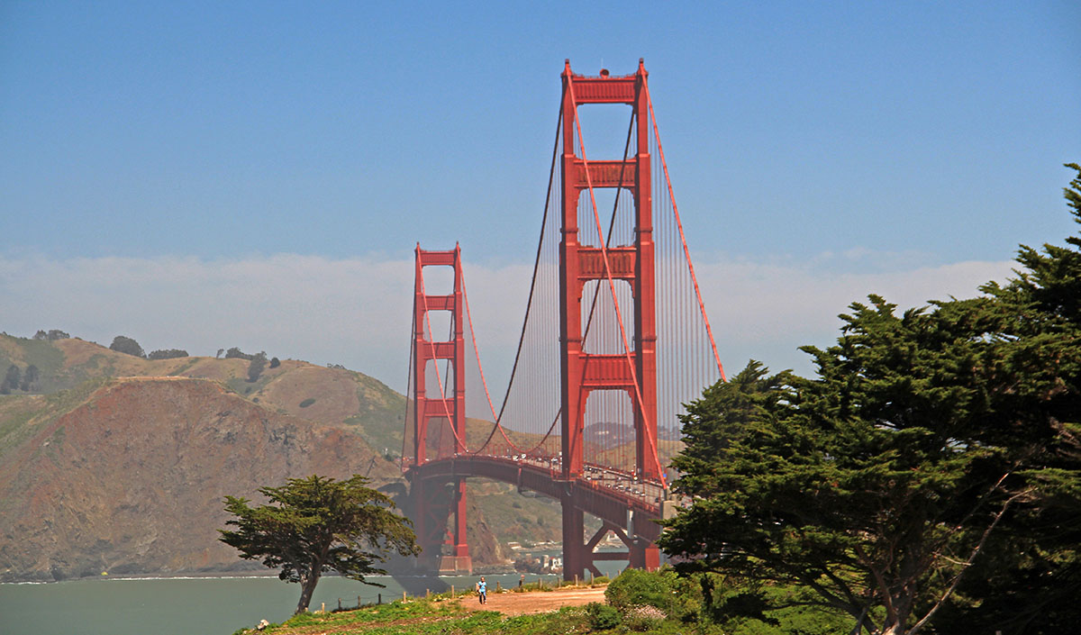 Golden Gate Bridge in San Francisco