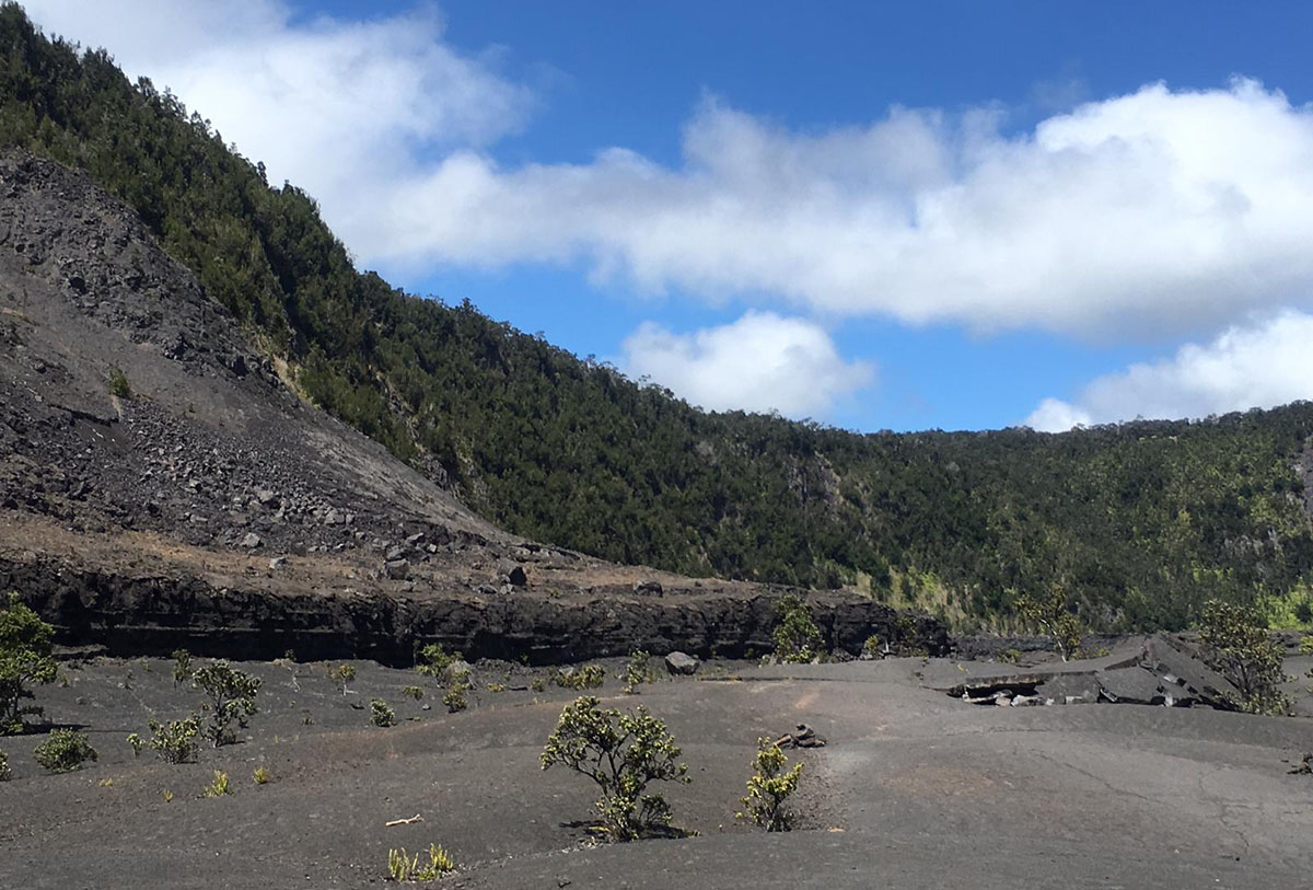 Vulkaan op Hawaii