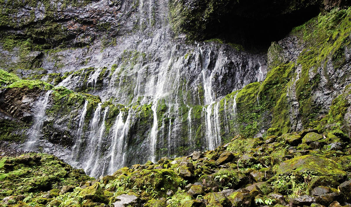 Watervallen op Kauai, Hawaii