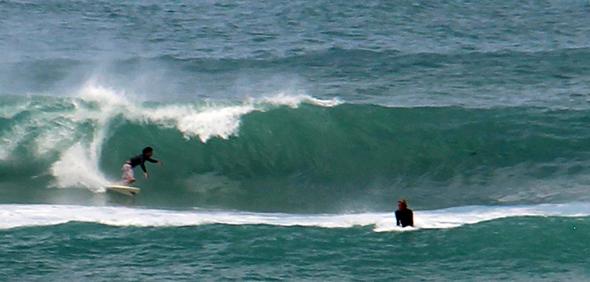 surfer op Oahu, Hawaii