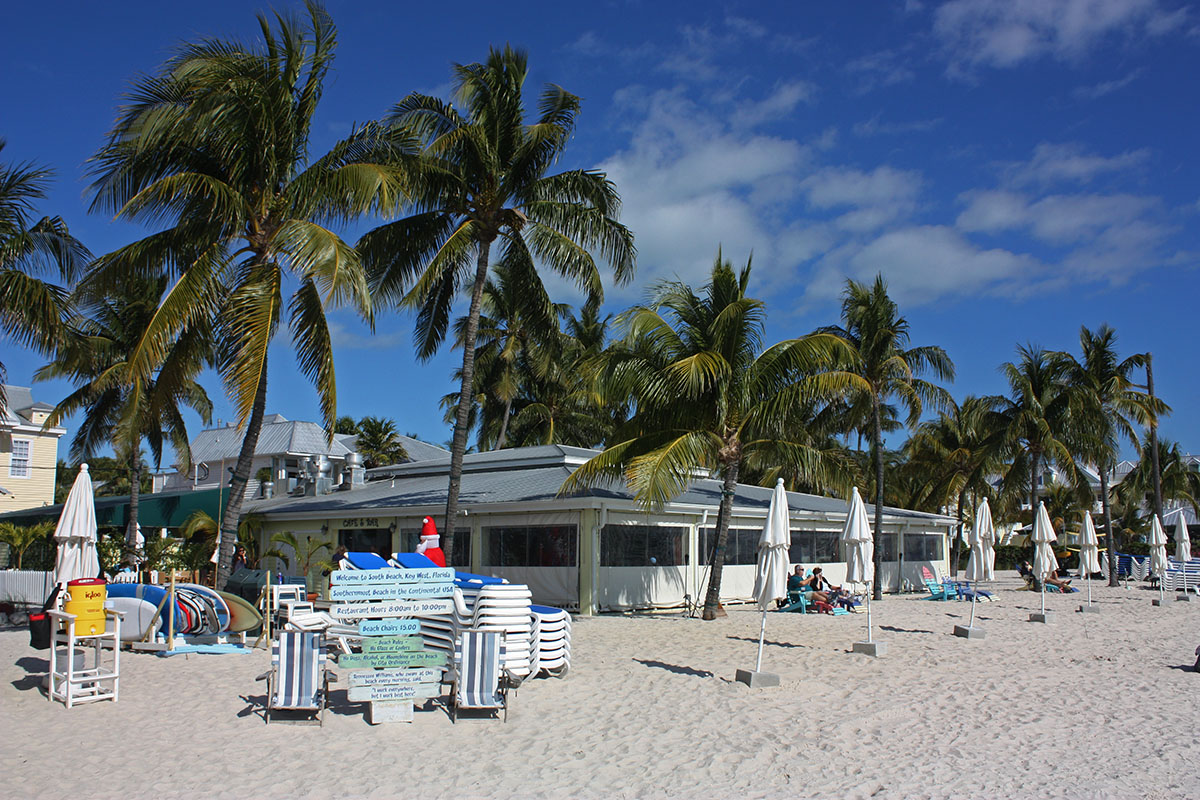 Strand op de Florida Keys