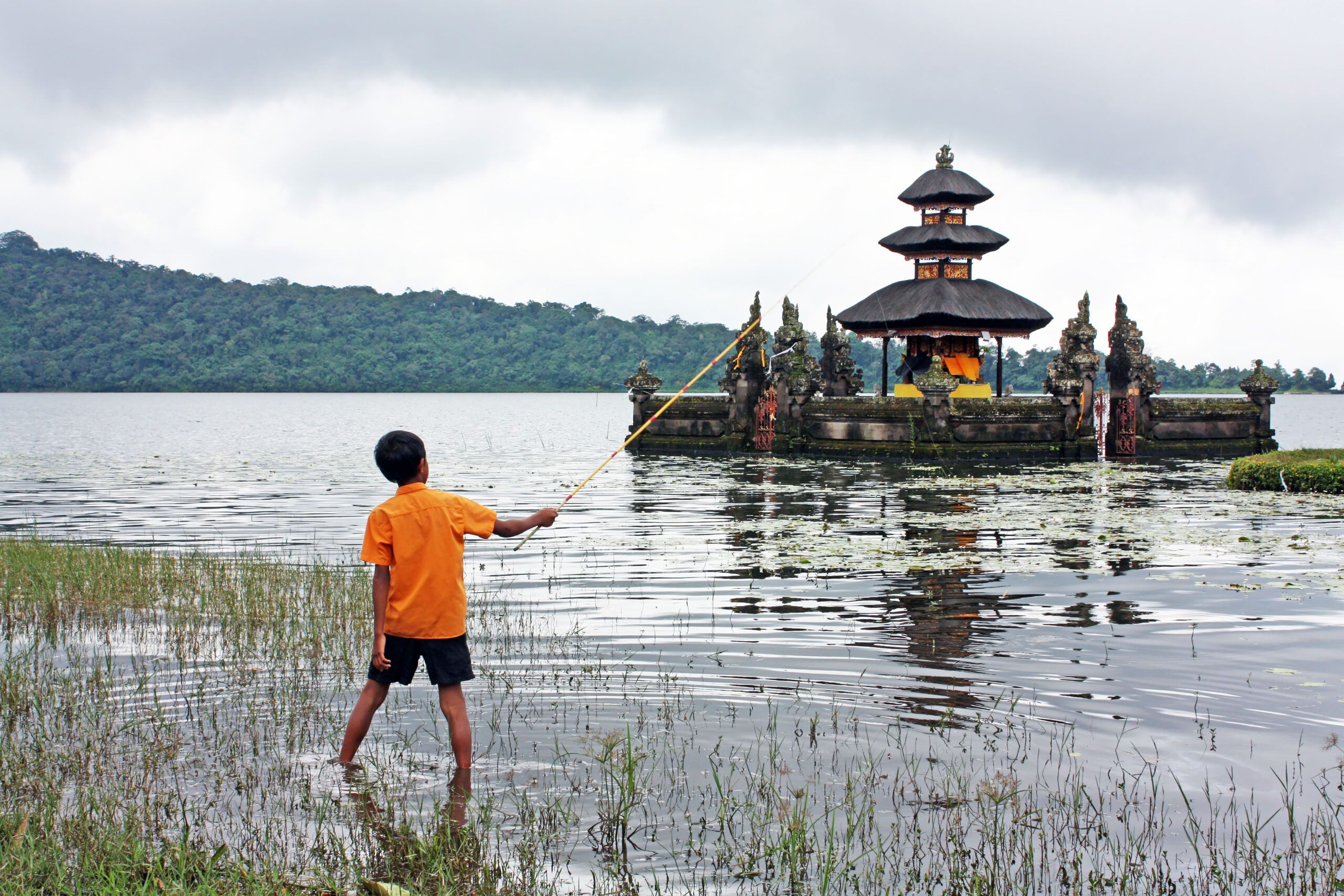 watertempel Pura Ulun Danu Bratan op Bali