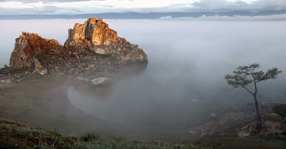 Baikal meer in Siberië, Rusland