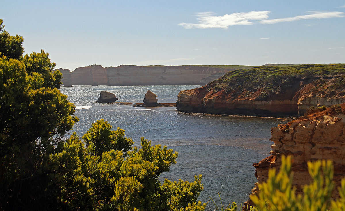 Kustlijn van de Great Ocean Road