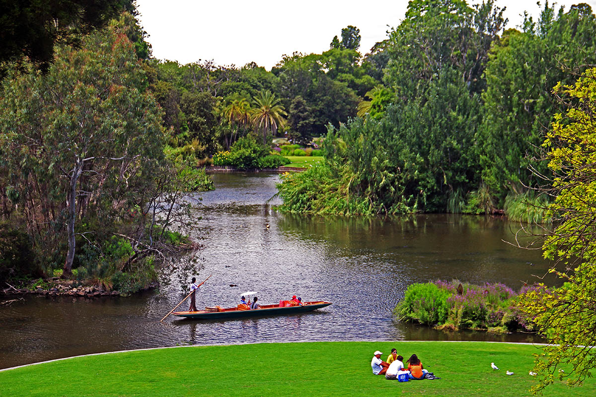 Park in Melbourne, Australië