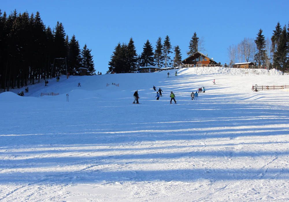 Skiën in het Sauerland betekent gebruik maken van veel korte afdalingen.