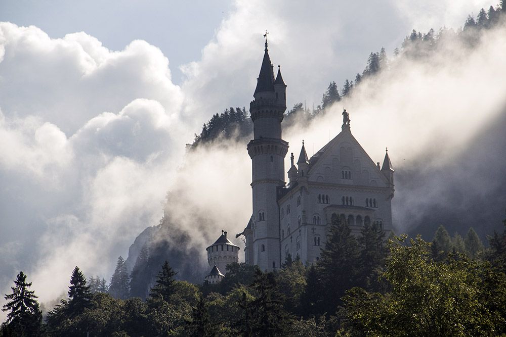 kasteel Neuschwanstein in het zuiden van Duitsland