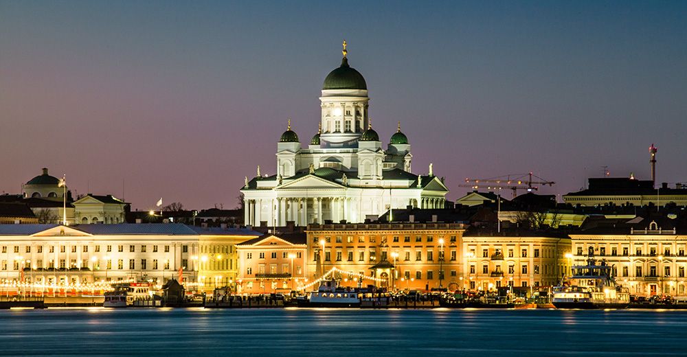 De witte, Lutherse kerk in Helsinki