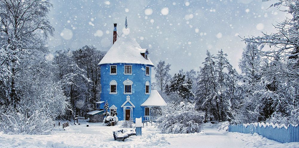 Finland in de winter