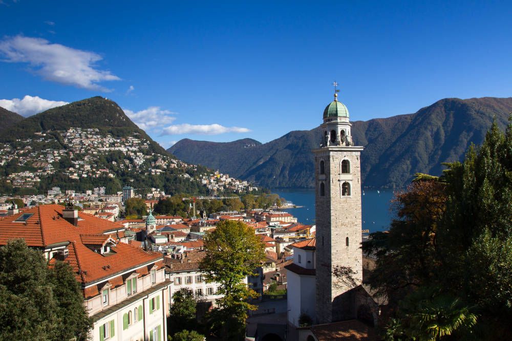 Lugano in Zwitserland