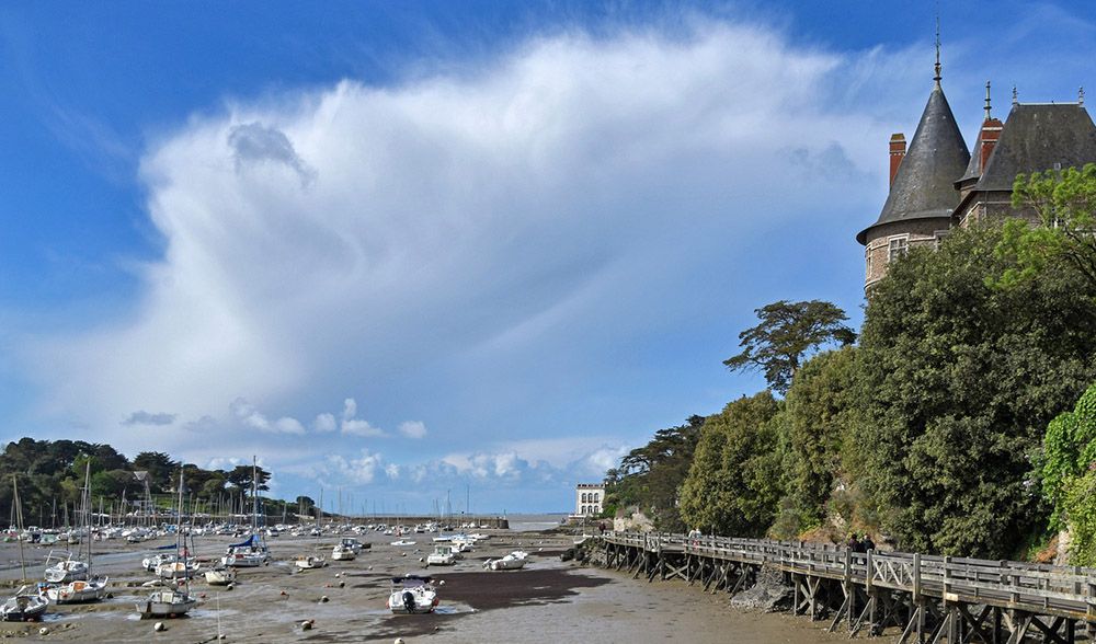 het idyllische dorpje Pornic aan de Bretonse kust