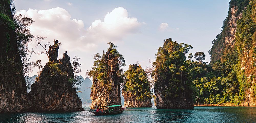 Karsten in Khao Sok National Park in Thailand