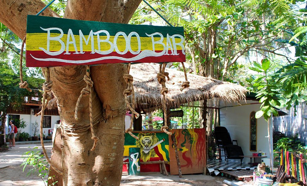 Strandbarretje in Thailand