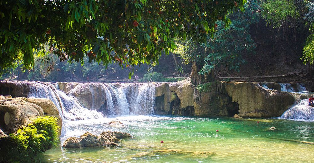 Waterval in Thailand