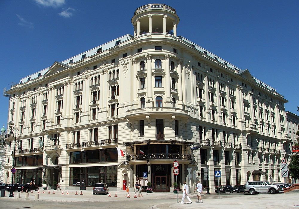 hotel in de buitenwijken van Krakau, Polen