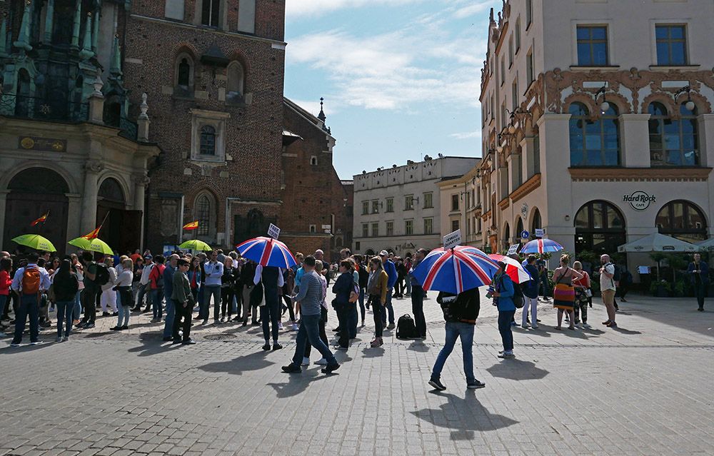 Marktplein in Krakau