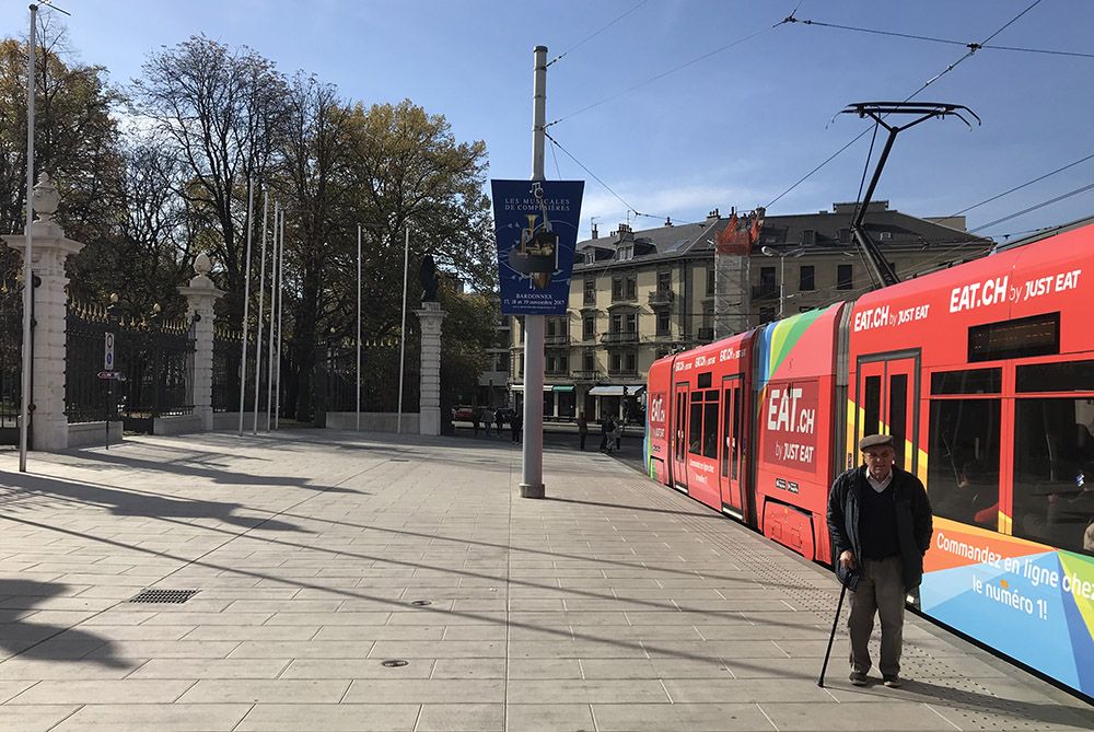 Het openbaar vervoer in Genève is perfect geregeld