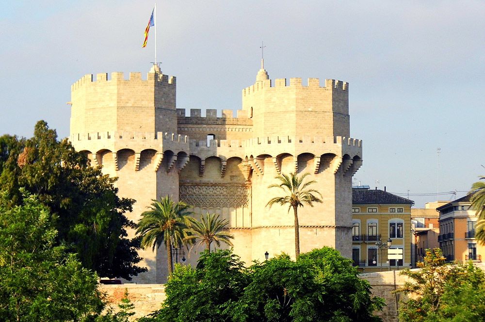 Torres de serranos in Valencia