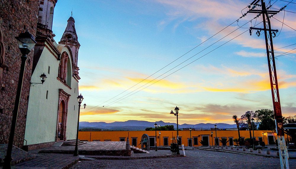 binnenstad van Potosi in Bolivia