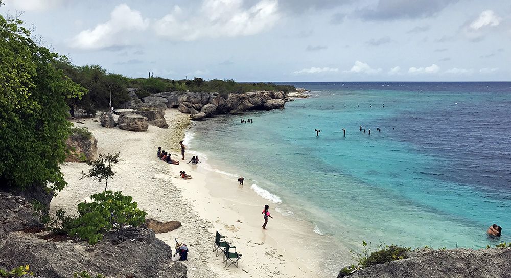 Strand op Curaçao