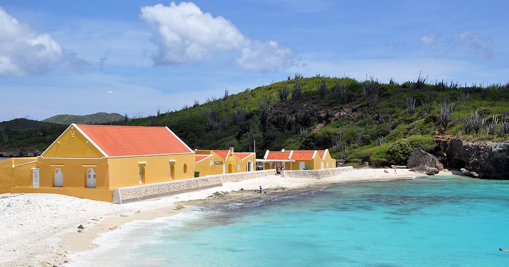 Landhuis aan het strand bij Nukove, Bonaire