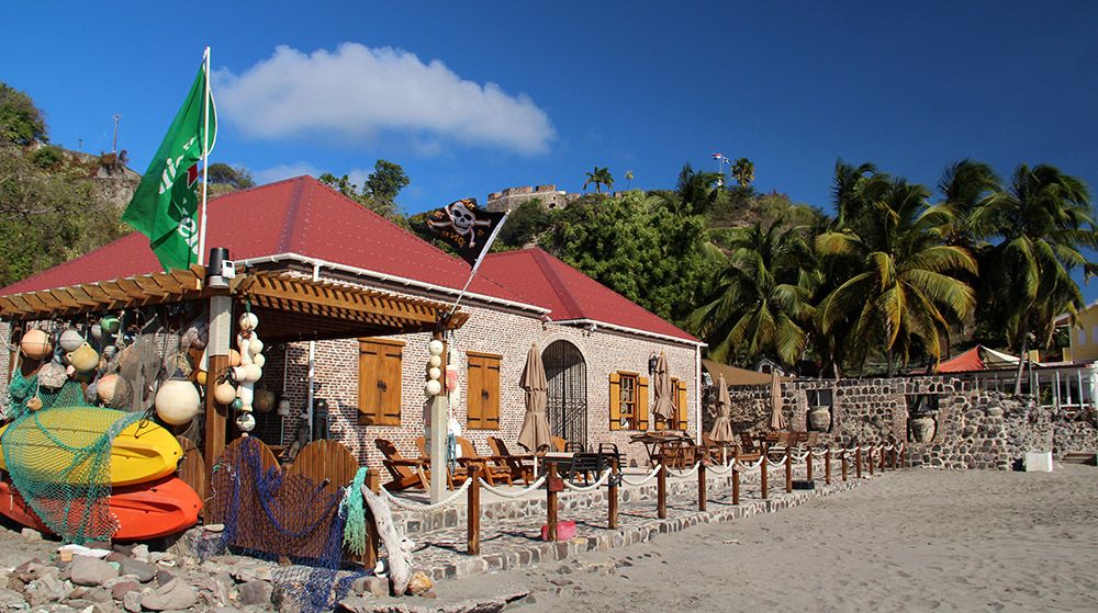 hotel-restaurant op Sint Eustatius