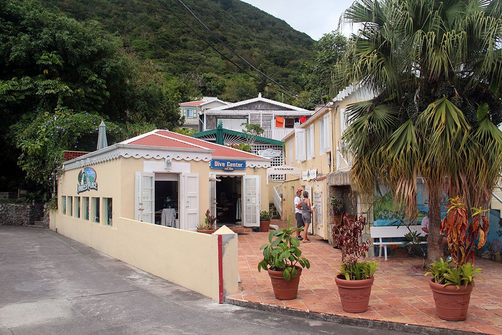 Windwardside op Saba