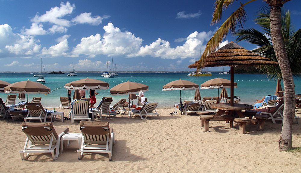 Strand bij Anse Marcel