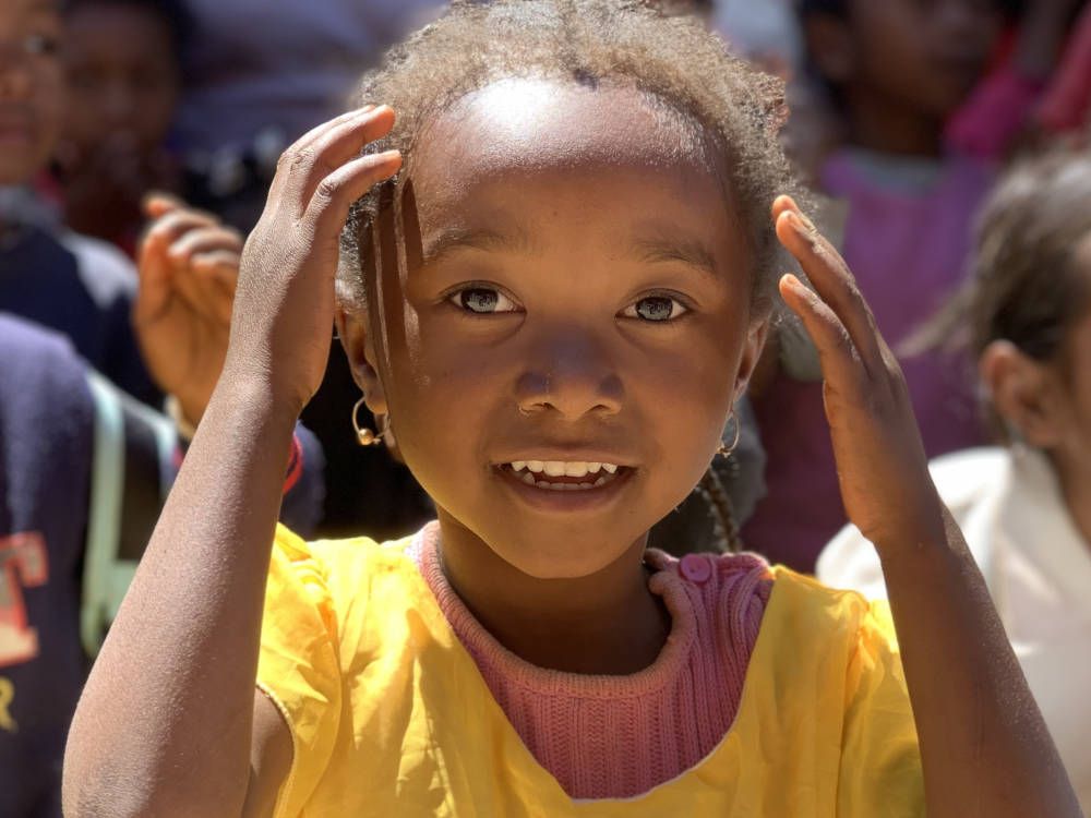 Meisje in Madagaskar