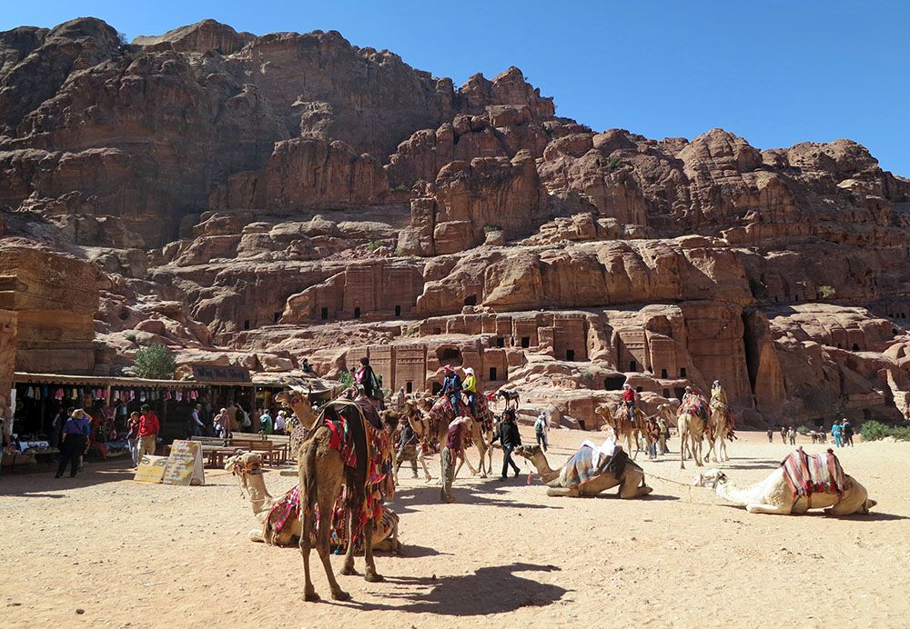 Petra in Jordanië