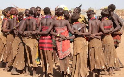 De stammen in Zuid-Ethiopië