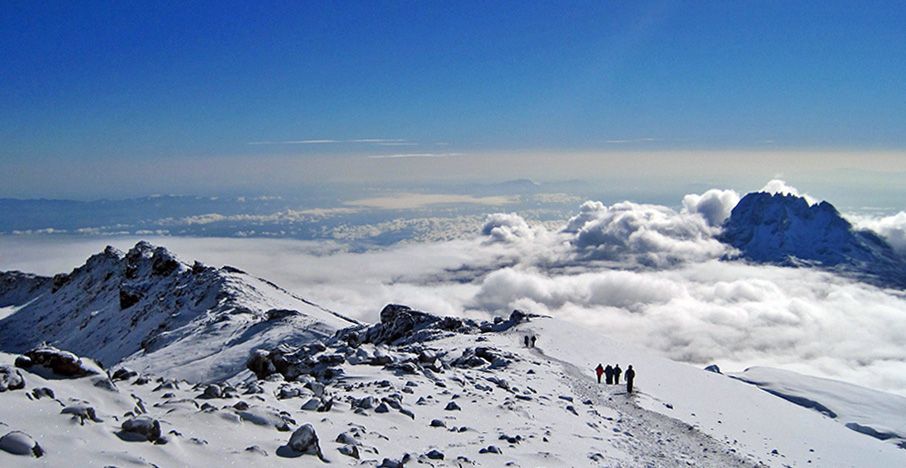 Uitzicht vanaf de summit