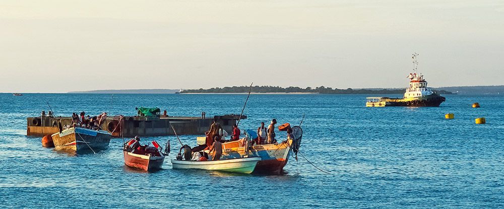 Prison Island bij Stone Town, Zanzibar