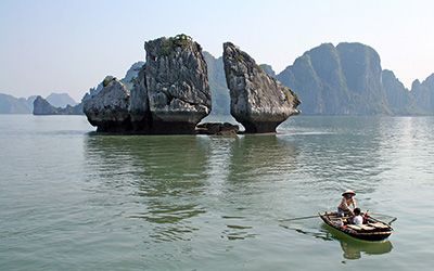 Halong Bay, absoluut een hoogtepunt van Vietnam