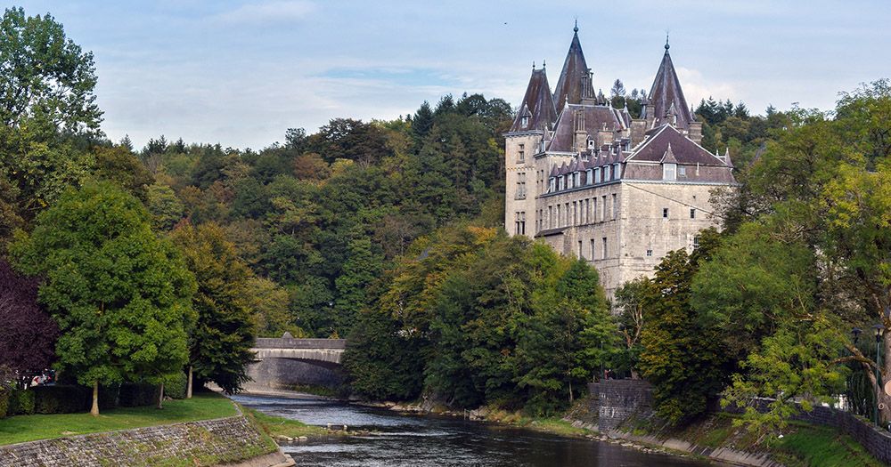 Durbuy in de Belgische Ardennen