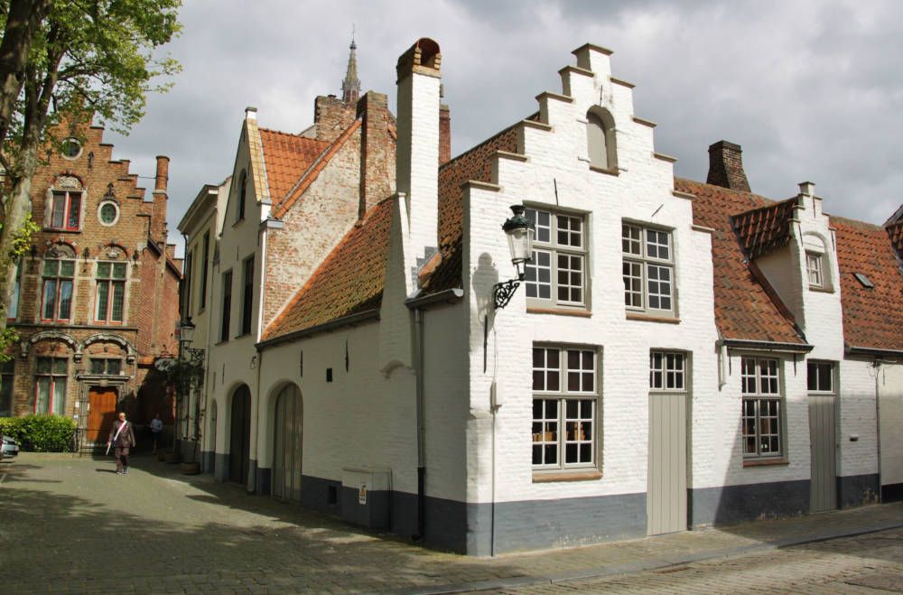 Historisch stadscentrum in België