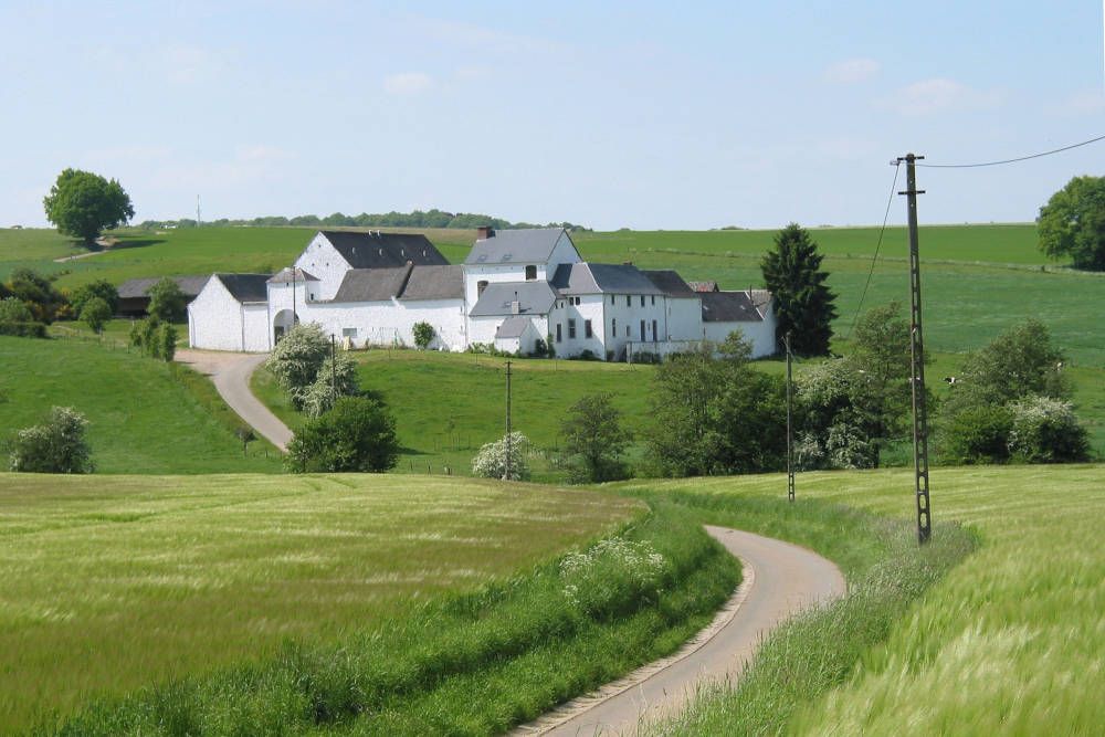 Boerderij in typisch Belgisch landschap