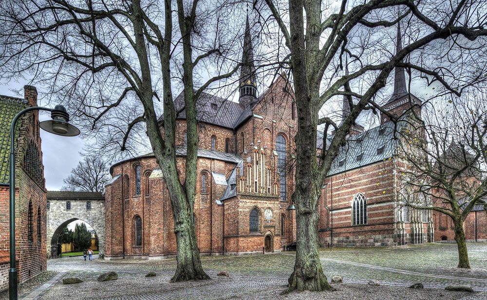 Kathedraal in Roskilde