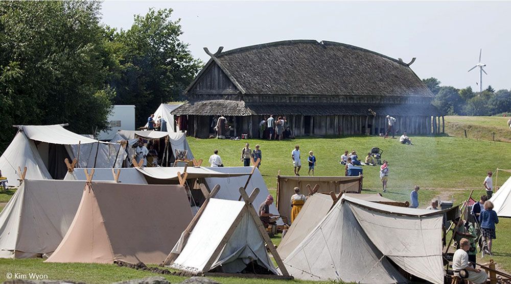 Viking-erfgoed - Trelleborg bij Slagelse