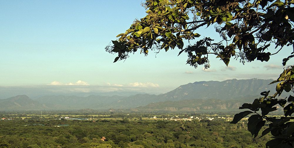 uitzicht vanaf Mandalay Hill