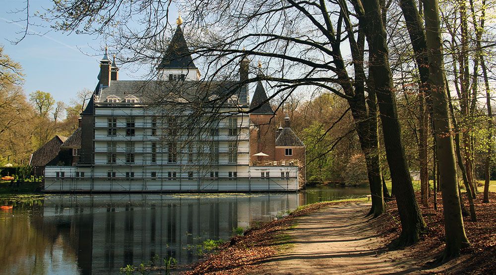 Kasteel Renswoude aan de achterzijde