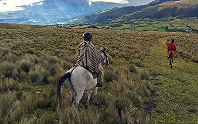 Per paard of fiets naar de Cotopaxi vulkaan