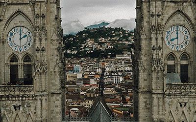 De oude stad van Quito ontdekken