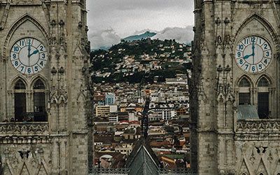 De oude stad van Quito ontdekken